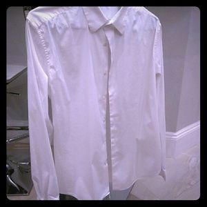 Men's Fitted Dresd Shirt by Theory