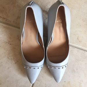 Banana Republic Soul Mate Grey Studded Heels