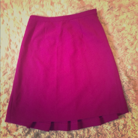 DVF magenta colored skirt