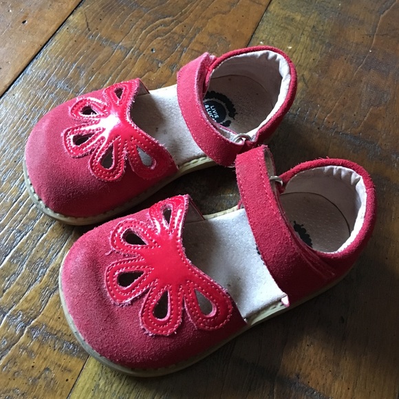 Livie & Luca Red Suede Shoes
