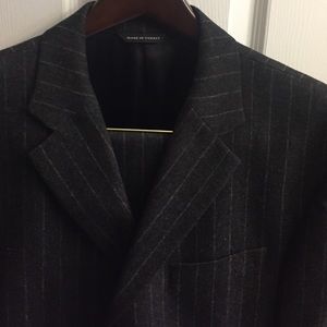 Banana republic pinstripe suit