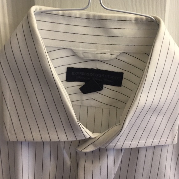 Express pinstripe dress shirt