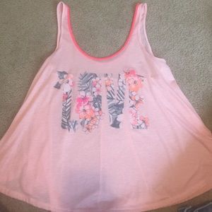 Pink Aloha tank 🌸