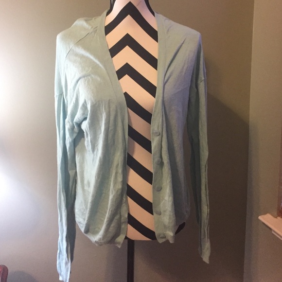 Baby blue cardigan