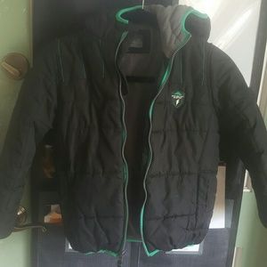 Great Condition Boys Puffer Hooded Jacket