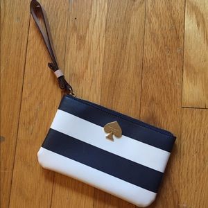 Price reduction!! Kate Spade nautical wristlet