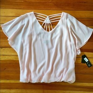 BCX Style chiffon blouse from Macy's