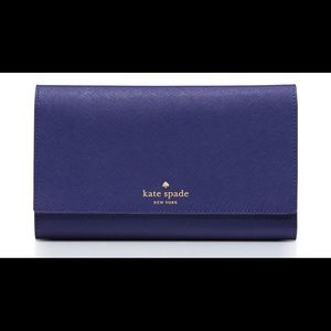 NWT Kate Spade Mikas Pond Phoenix Leather Wallet