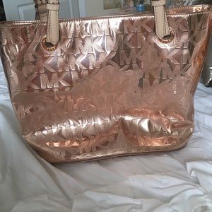Michael Kors Rose Gold Tote