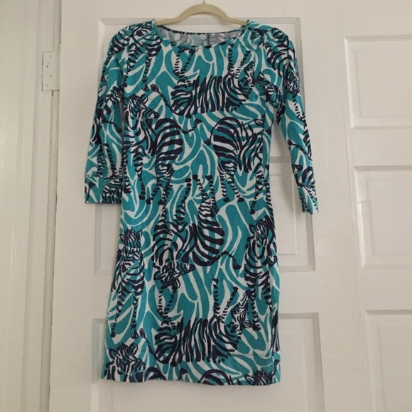 NWOT Lilly Pulitzer Marlowe Dress "I'm Game" XS