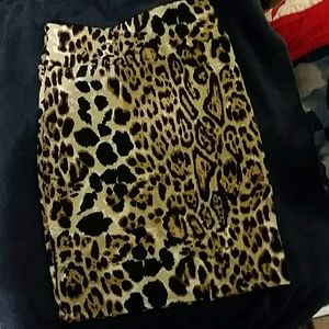 LulaRoe Leopard Print Cassie Medium