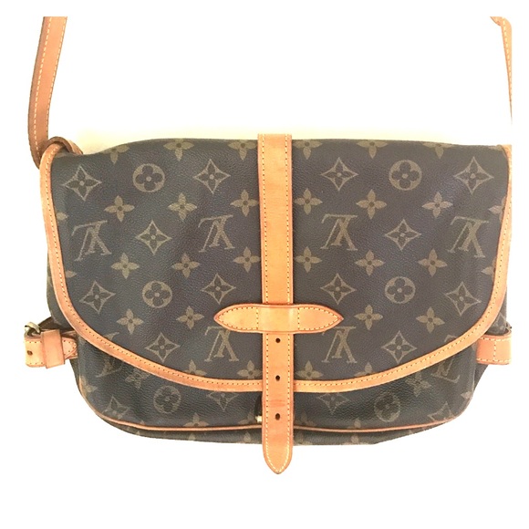 Authentic Louis Vuitton Samur (vintage w/damage)