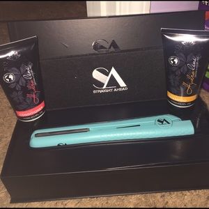 Salon hair straightener