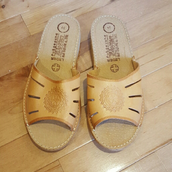 Leather Slippers