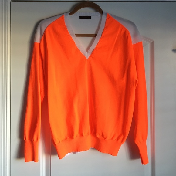J. Crew Warehouse Color Block Sweater