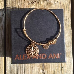 Alex and Ani "Compass" Bangle