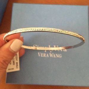 Vera Wang sterling silver bangle bracelet