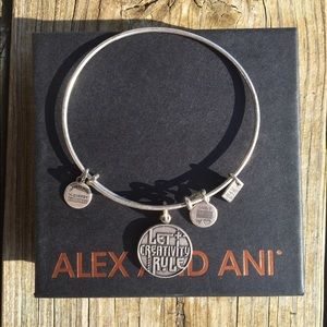 Alex and Ani "let creativity rule" Bangle