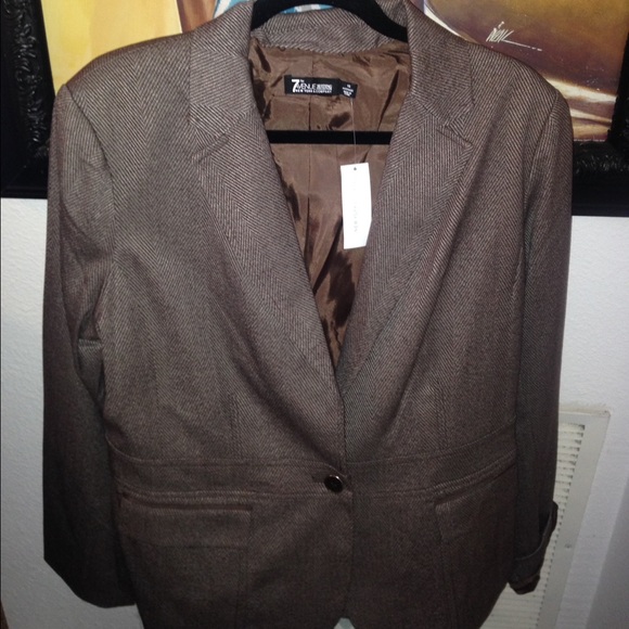 NWT Brown Blazer