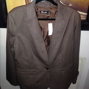 NWT Brown Blazer