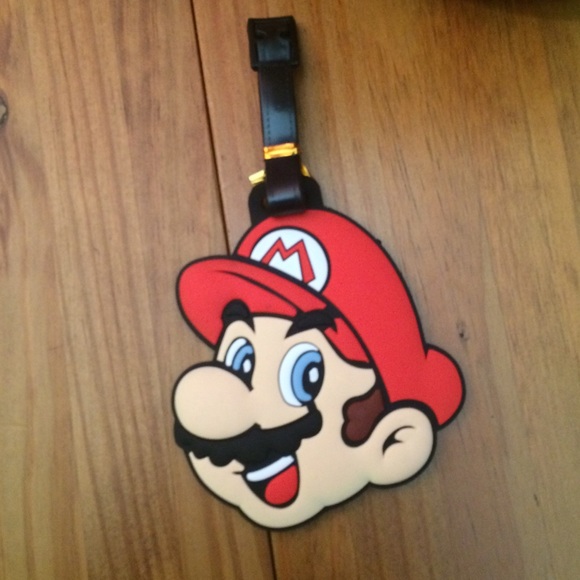 Mario Luggage Tag