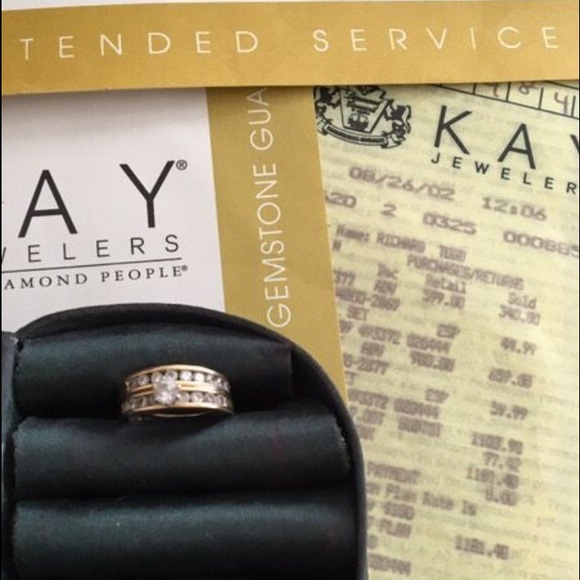 Wedding Ring set with documents - Picture 2 of 2