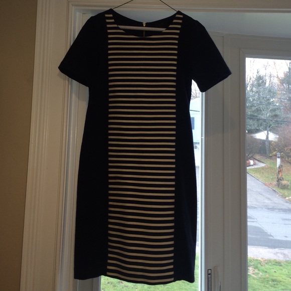 Jcrew size 2 navy dress - Picture 1 of 4