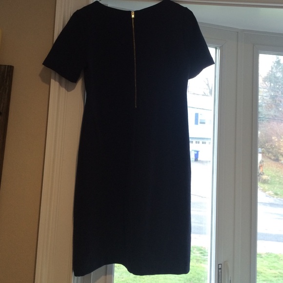 Jcrew size 2 navy dress - Picture 2 of 4
