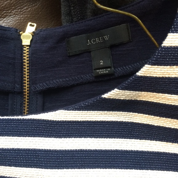 Jcrew size 2 navy dress - Picture 3 of 4