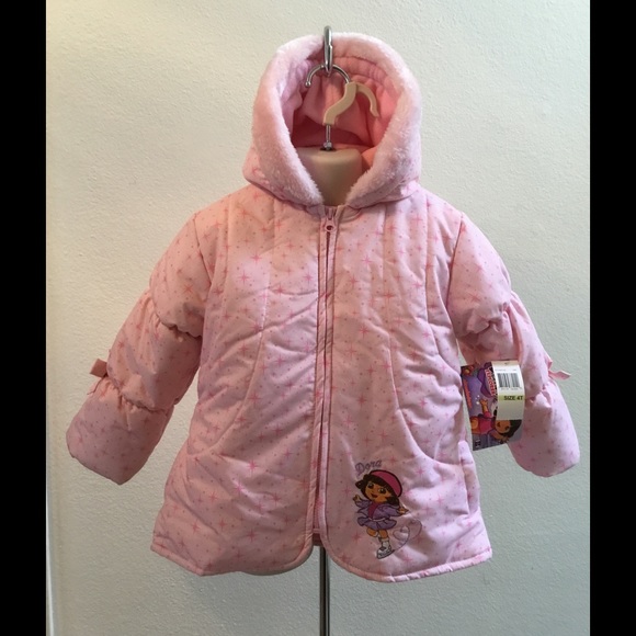 Girl's Pink Coat (size 4T) - NWT