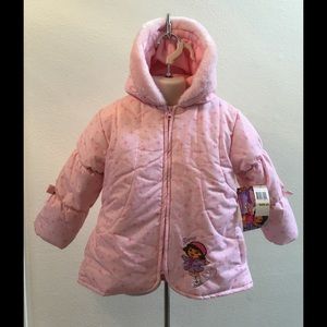 Girl's Pink Coat (size 4T) - NWT