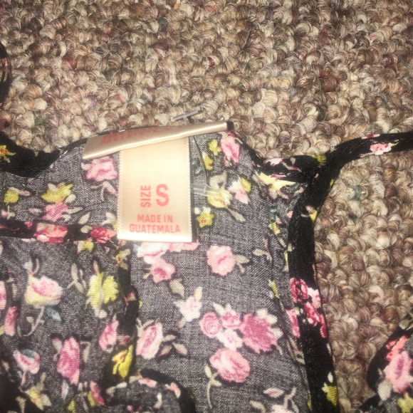 A floral dress