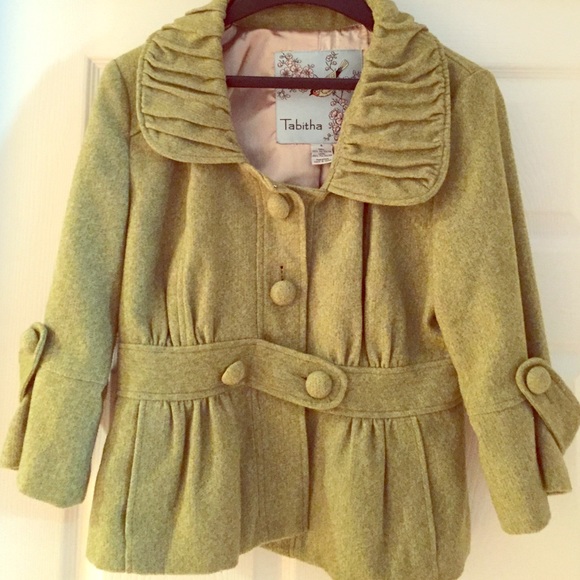 Anthropologie Tabitha crop jacket