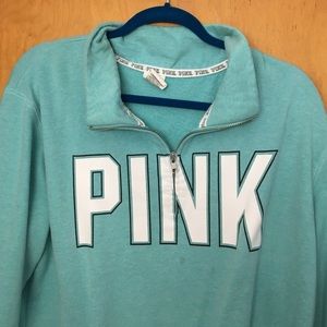 Victoria's Secret PINK 1/4 zip hoodie