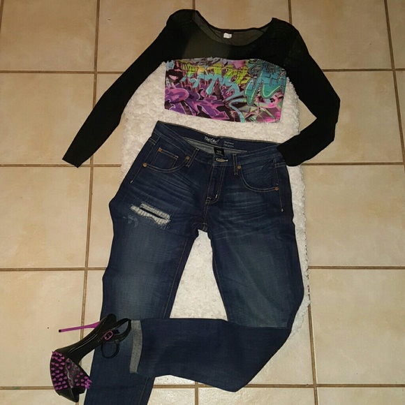 boyfriend jeans without holes