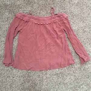 New York & Company Off-The-Shoulder Blouse