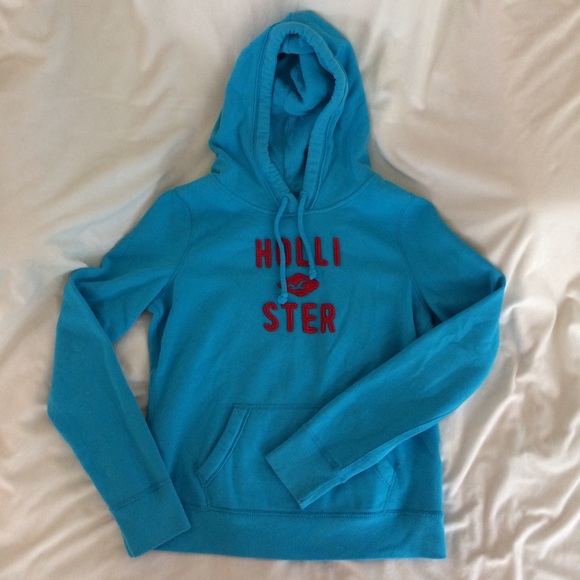 Hollister Hoodie (blue) Women's Large