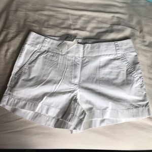 NWT white J.Crew Chino shorts