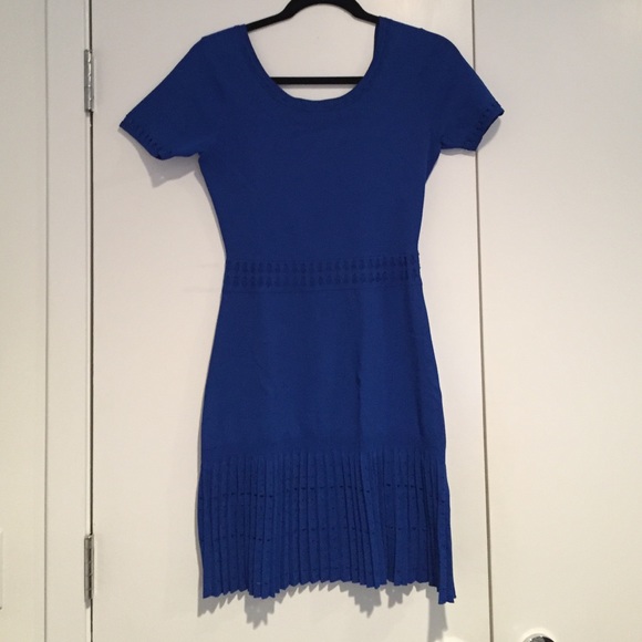 Royal blue dress