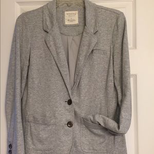 Jersey knit blazer
