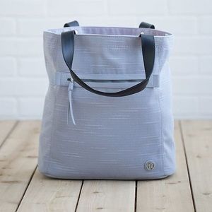 Lululemon Out & About Tote - Gray & Pink