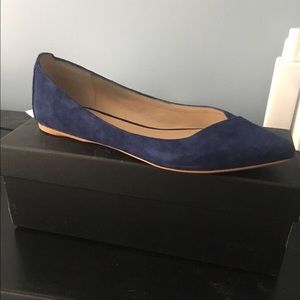 Suede flats by Joe's.