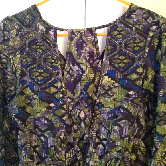 Geo Patterned Dress - Picture 2 of 2
