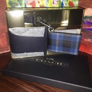 NWT men's COACH wallet