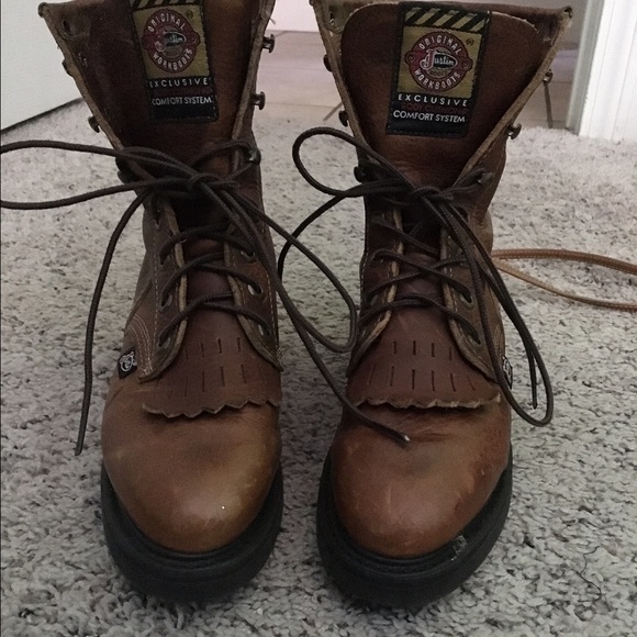 Justin "Vintage" workboots