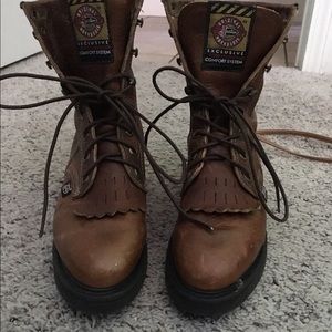 Justin "Vintage" workboots