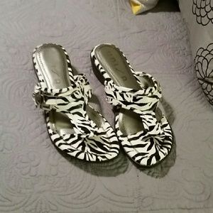 Zebra Print Sandal