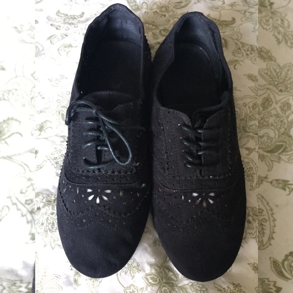 Charlotte Russe Suede Oxfords