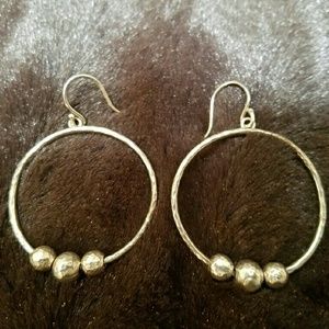 Silpada Sterling Silver hoop earrings
