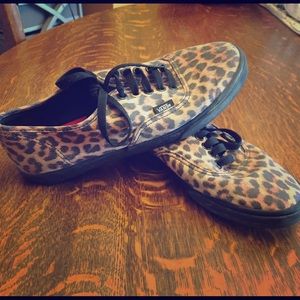 Cheetah Print Vans